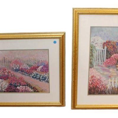 
Lot 255
(2) registered prints "Dream Garden" and "Garden Gate"
