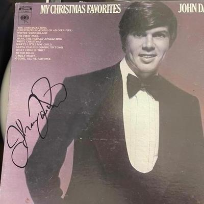 JOH DAVIDSON SIGNED RECORD ALBUM!
