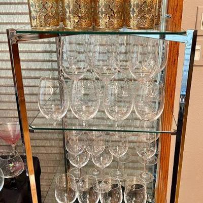 Riedel stemless wine glasses