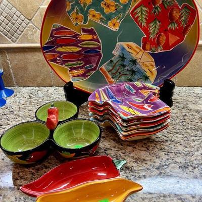 Clay art Platters 