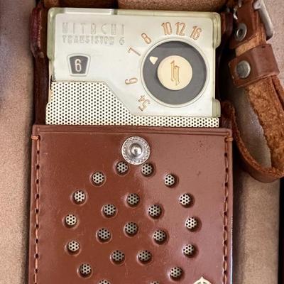 Hitachi transistor radio TH Dash 666 $28