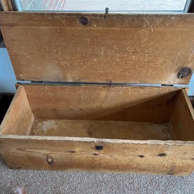 Handmade wooden box $36
