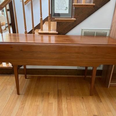 Dropleaf harvest table $110