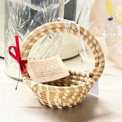 Sweet Grass basket $18