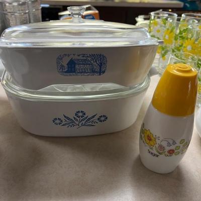 SOLD Cornflower casserole $16
SOLD Amana stovetop casserole $16
Sunflower sugar 
