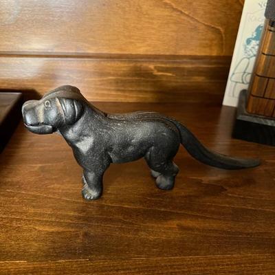 Cast iron nutcracker $36