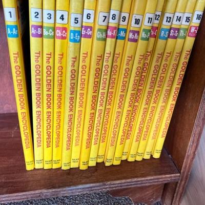 The Golden Book Encyclopedia set $18
complete