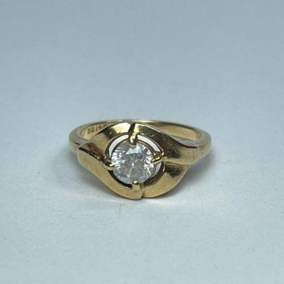 14k .52ct Diamond Ring