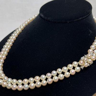 Pearl Necklace and 14k Clasp