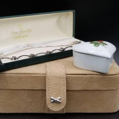 Sterling Jewelry And Jewelry Boxes