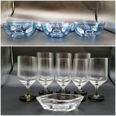 Rosenthal Glassware, Bowls, And Candleholder