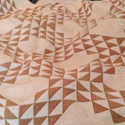 Several very nice antique quilts