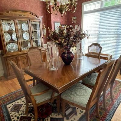 200 table and chairs 125 china cabinet