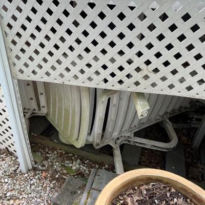 Outdoor lounge chairs , need some TLC