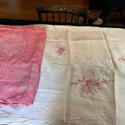 Vintage tablecloths