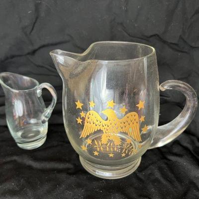 Vintage bar pitchers