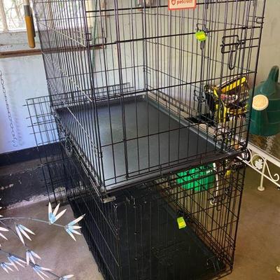 2 pet cages