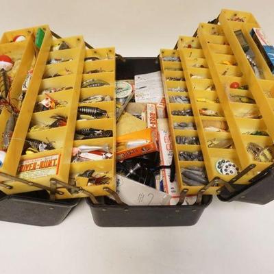 1170	VINTAGE TACKLE BOX LOADED W/LURES

