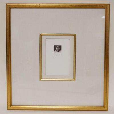 1041	FRANK HOWEL SIGNED LIMITED EDITION LITHOGRAPH 50/50 *ROSA*, APPROXIMATELY 13 IN X 15 IN OVERALL
