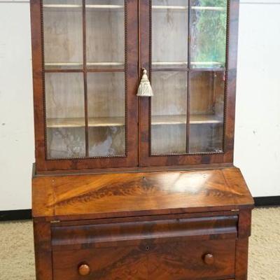 1094	ANTIQUE MAHOGANY 2 PART SECRETARY DESK, APPROXIMATELY 39 IN X 20 IN X 78 IN HIGH
