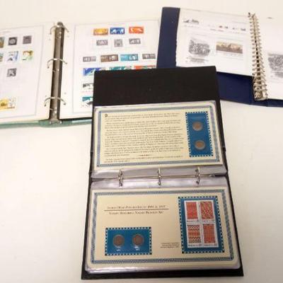 1066	STAMP ALBUM FIRST DAY COVERS, INDIAN HEAD PENNIES
