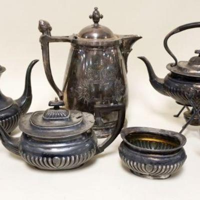 1236	ASSORTED VICTORIAN SILVERPLATE
