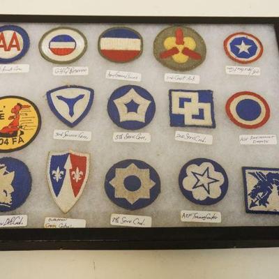 1184	US MILITARY PATCHES LOT ASSORTED VINTAGE PATCHES
