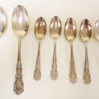 1035	LOT OF STERLING SPOONS, 7.7 OZT
