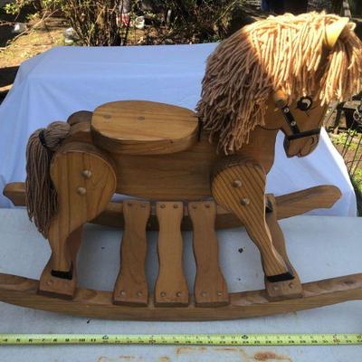 Wooden Pony Rocker