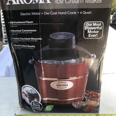 Aroma ice cream maker