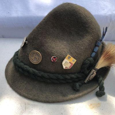 Fishing Hat & Pins