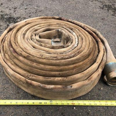 Old Fire Hose Brass Fittings