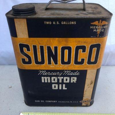2 Gallon Sunoco Oil Can