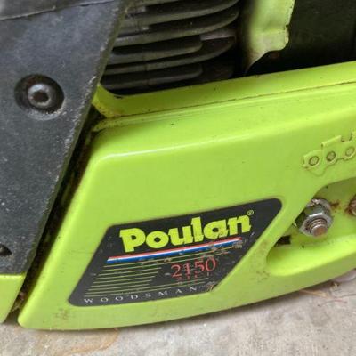 Poulan chainsaw