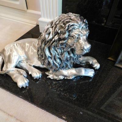 Italian Silver Plated Lion