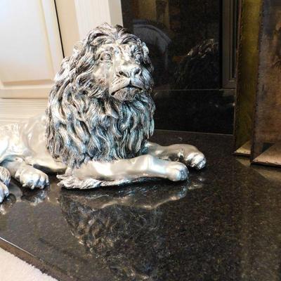 ITALIAN SILVER PLATED LION