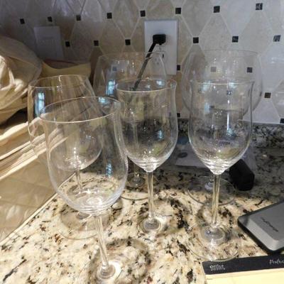 WATERFORD WINE GLASSES