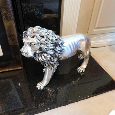 Italian Silver Plated Lion