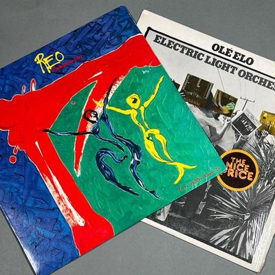 (2PC) ELO & REO ALBUMS | Vinyl record albums, including: Electric Light Orchestra 
