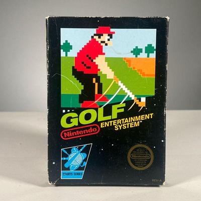 BOX ONLY: GOLF NES | No cartridge, box only for the Nintendo Entertainment System 