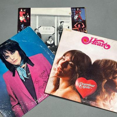 (3PC) HEART & JOAN JETT ALBUMS | Vinyl record albums, including: Heart 