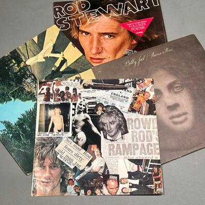 (3PC) BEATLES & OTHER ALBUMS | Vinyl record albums, including: Billy Joel 