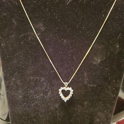 Sparkling Necklaces marked 925, 6.47g gross 
