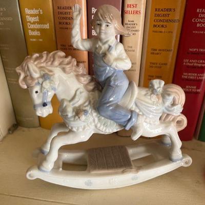 1991 Paul Sebastian- Girl on Rocking Horse