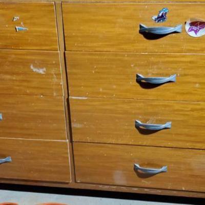 Mid-Century Dresser (53x20x36") 