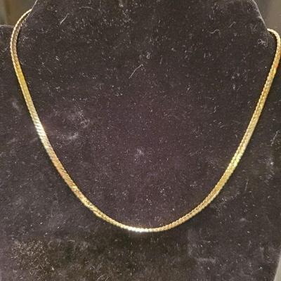 Gold Chain Necklace, 10k, 11.24g 