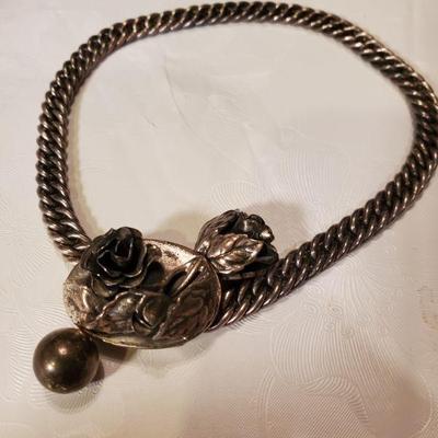 Floral Chain Bracelet- adjustable (