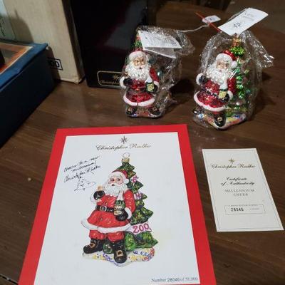 Christopher Radko Christmas Ornaments