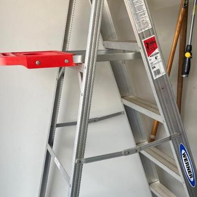6 foot Werner aluminum step ladder
