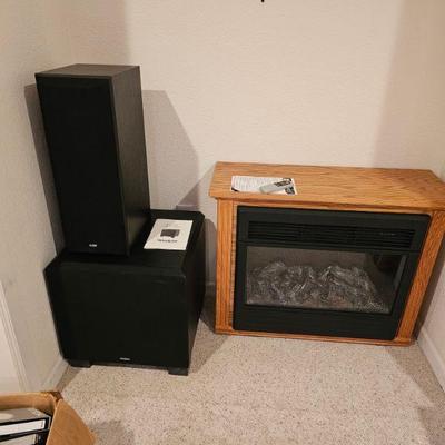 B&W- sold Fire Place -Sold